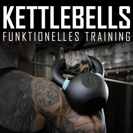 Strength Shop Kettlebell-Set Gusseisen 58kg Gesamtgewicht 10kg+20kg+28kg